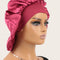 Unisex Head Wrap Elastic Band Bonnet Sleep Cap Extra Large Satin Silky Bonnet Sleep with Premium Elastic Band