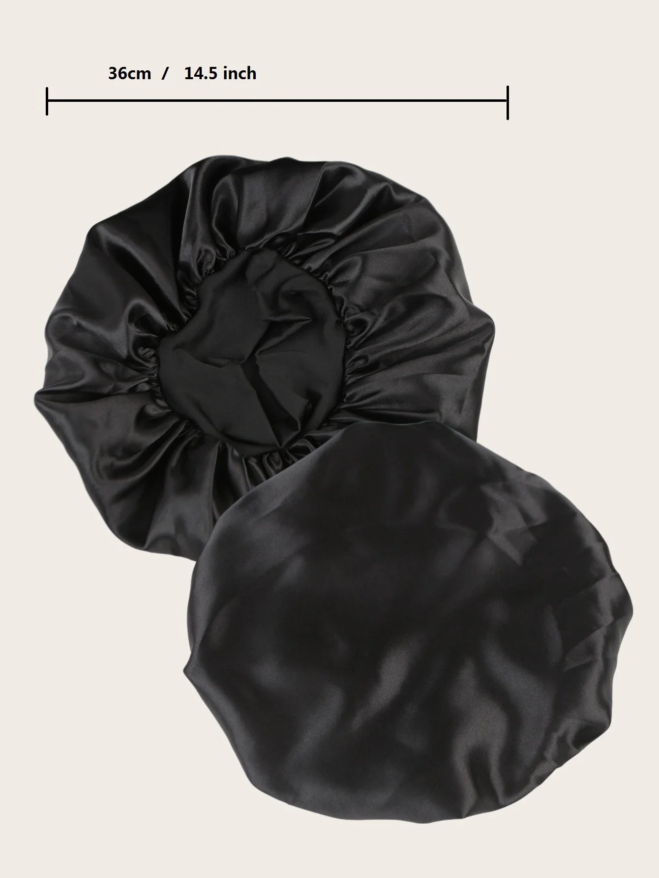 Unisex Head Wrap Elastic Band Bonnet Sleep Cap Extra Large Satin Silky Bonnet Sleep with Premium Elastic Band